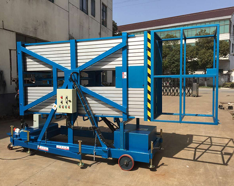 Tiltable Type Aluminum Mast Lift Y-NQ